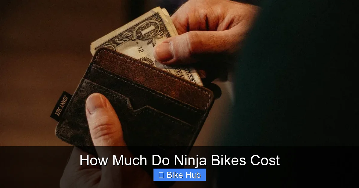 How Much Do Ninja Bikes Cost