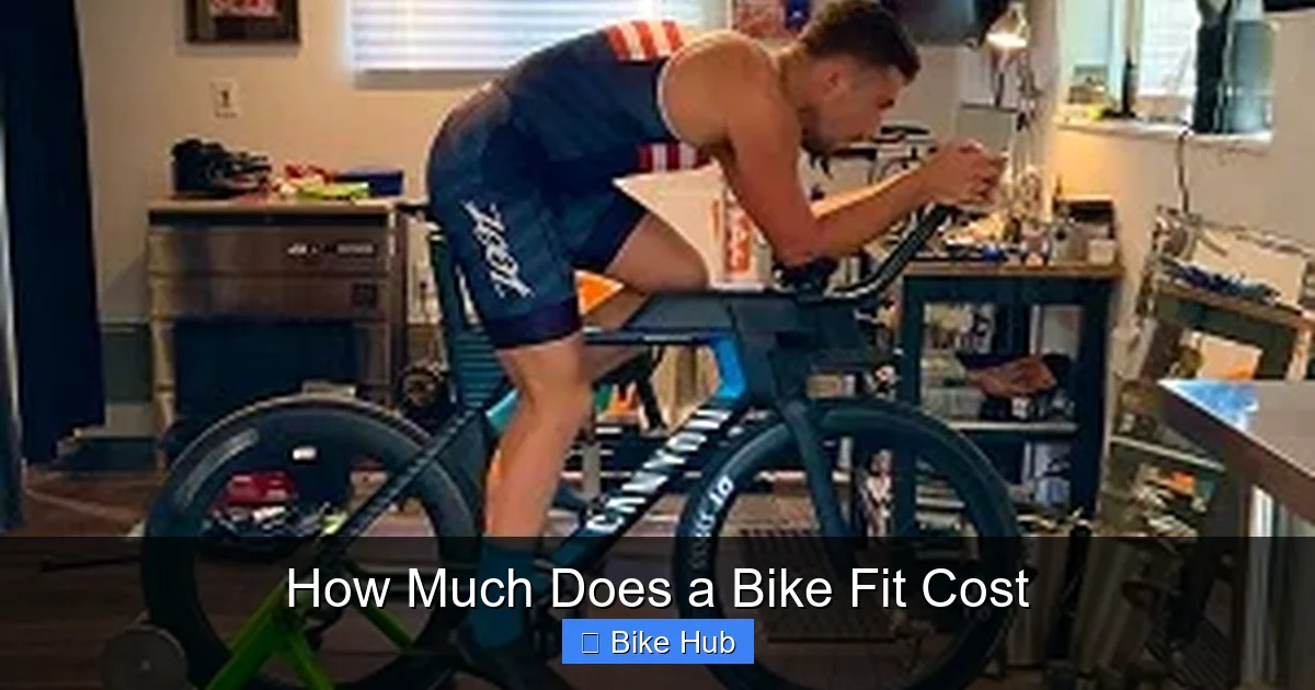 How Much Does a Bike Fit Cost