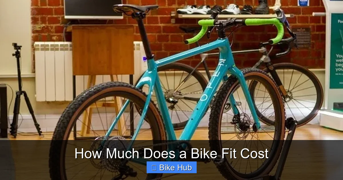 How Much Does a Bike Fit Cost