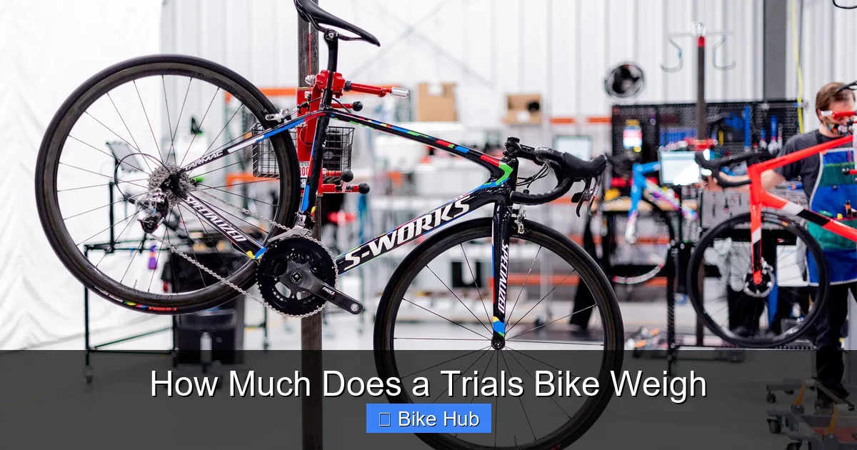 How Much Does a Trials Bike Weigh