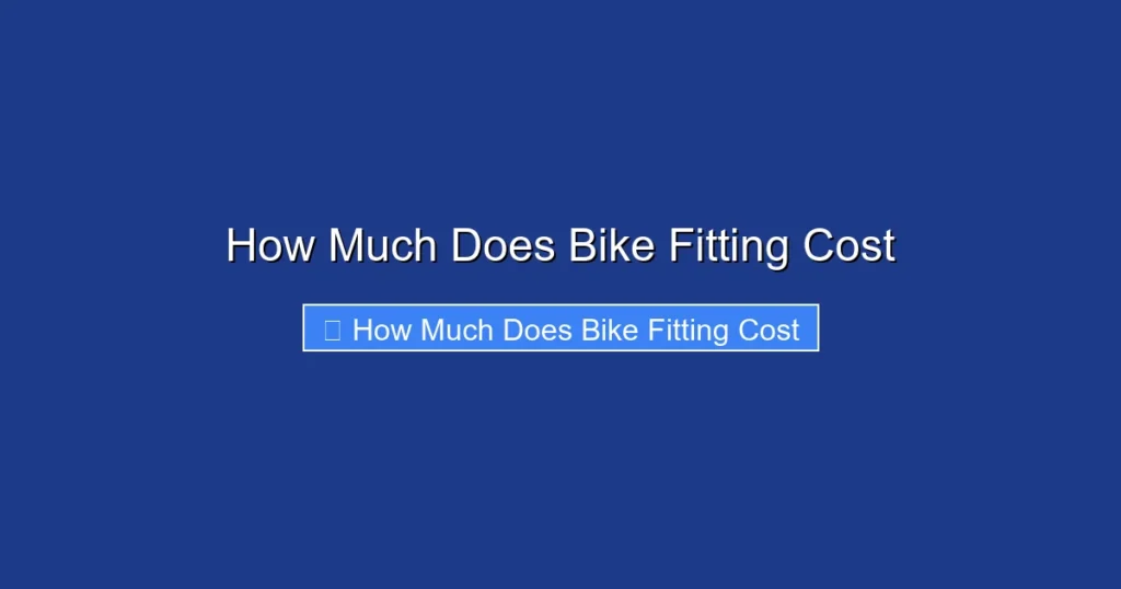 How Much Does Bike Fitting Cost