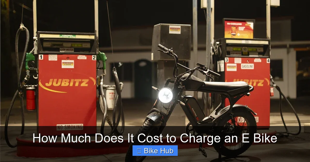 How Much Does It Cost to Charge an E Bike