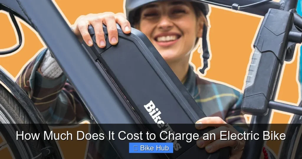 How Much Does It Cost to Charge an Electric Bike