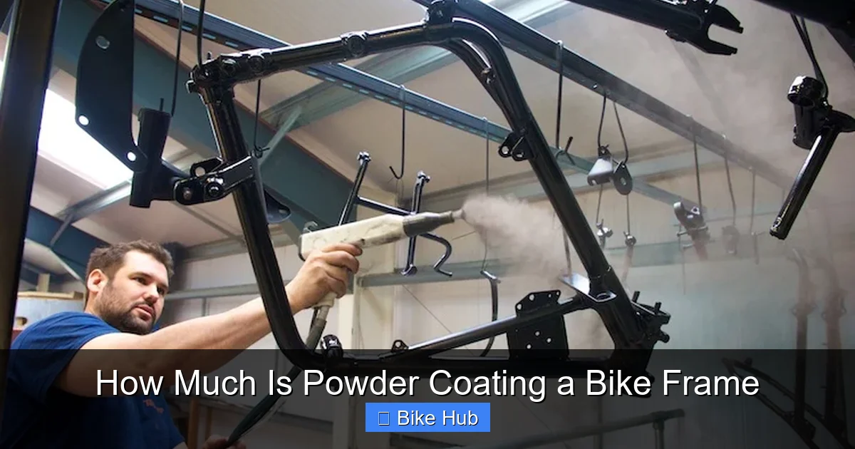 How Much Is Powder Coating a Bike Frame