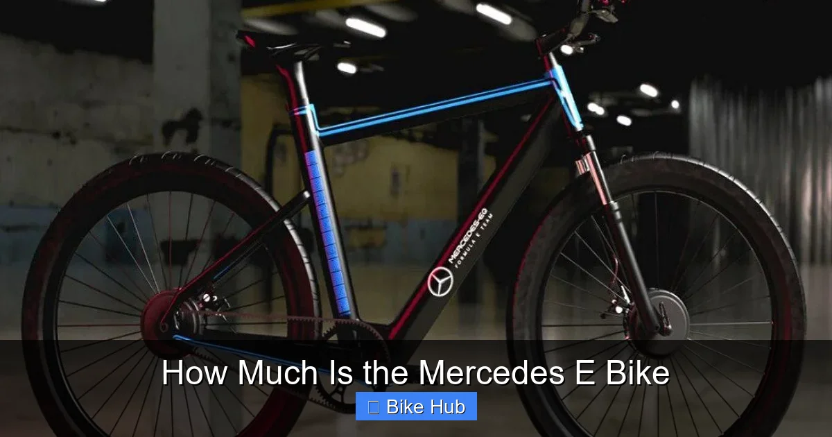 How Much Is the Mercedes E Bike