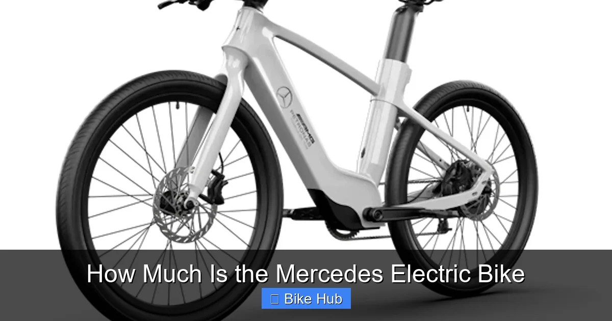 How Much Is the Mercedes Electric Bike