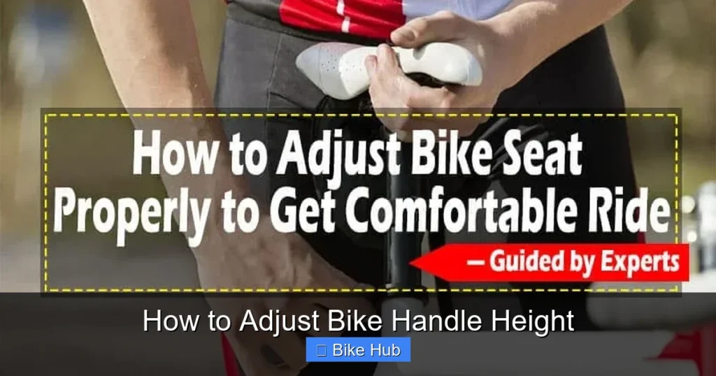 How to Adjust Bike Handle Height