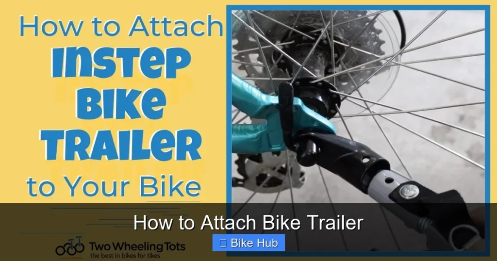How to Attach Bike Trailer