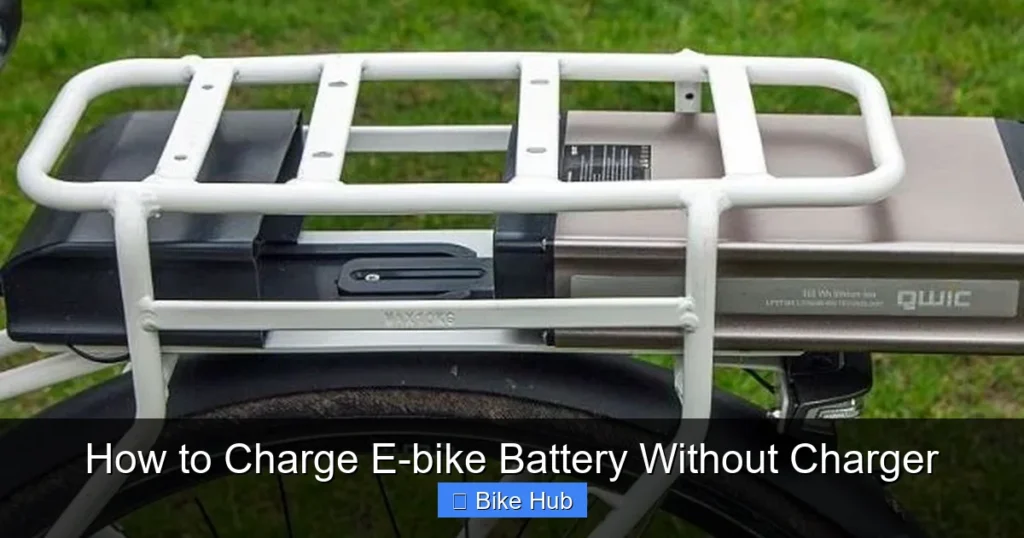 How to Charge E-bike Battery Without Charger