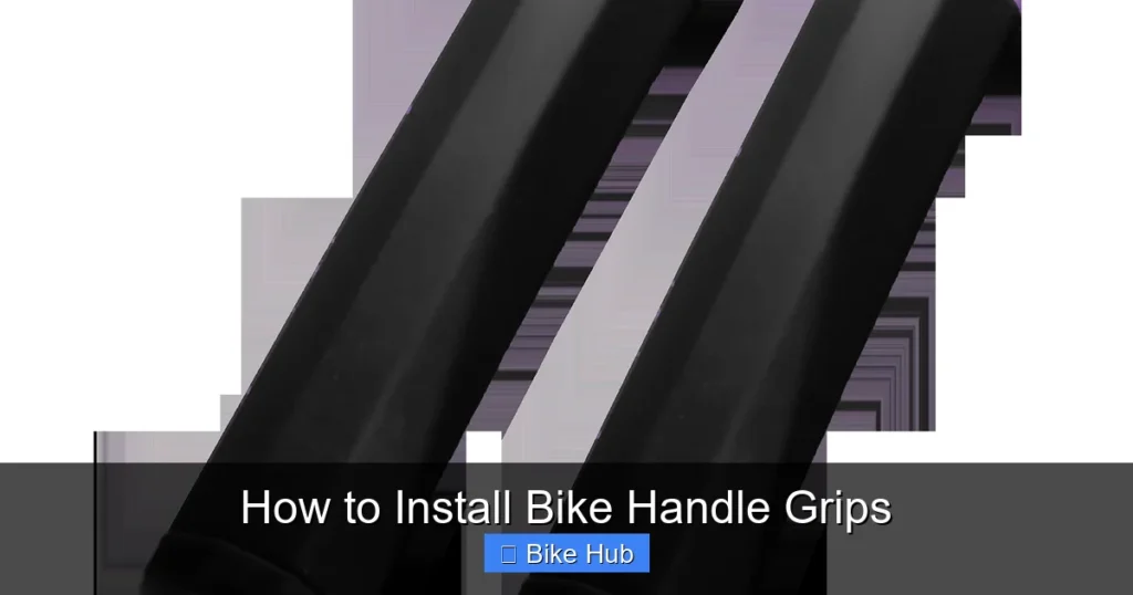 How to Install Bike Handle Grips