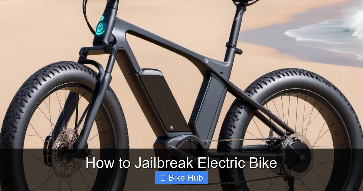 How to Jailbreak Electric Bike