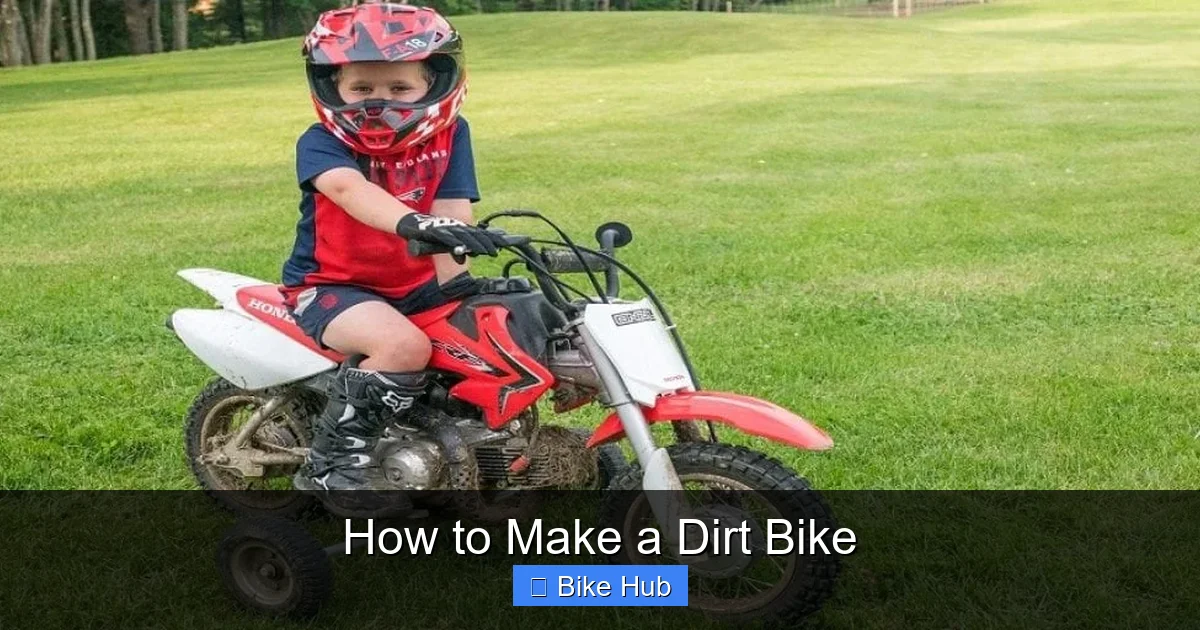 How to Make a Dirt Bike