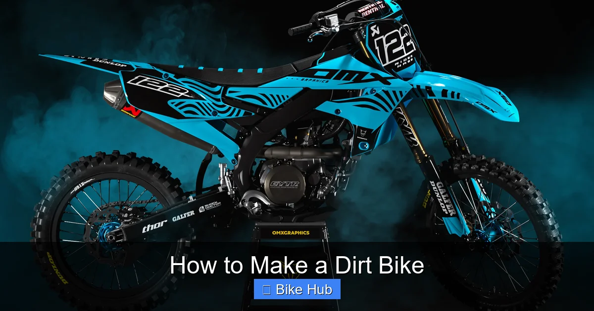 How to Make a Dirt Bike