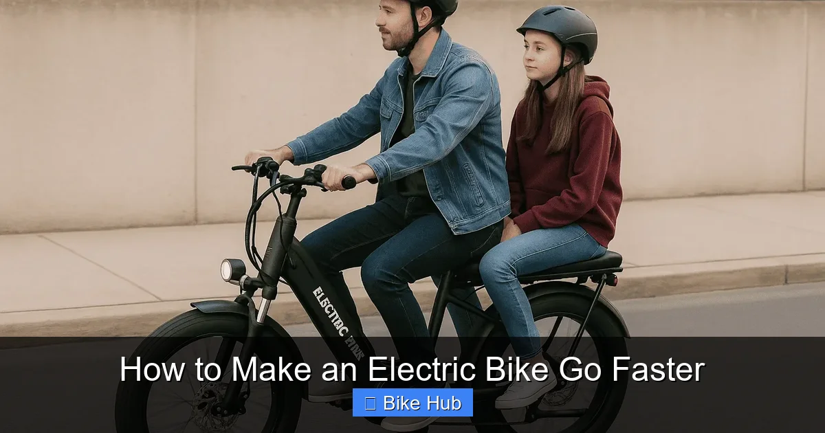 How to Make an Electric Bike Go Faster
