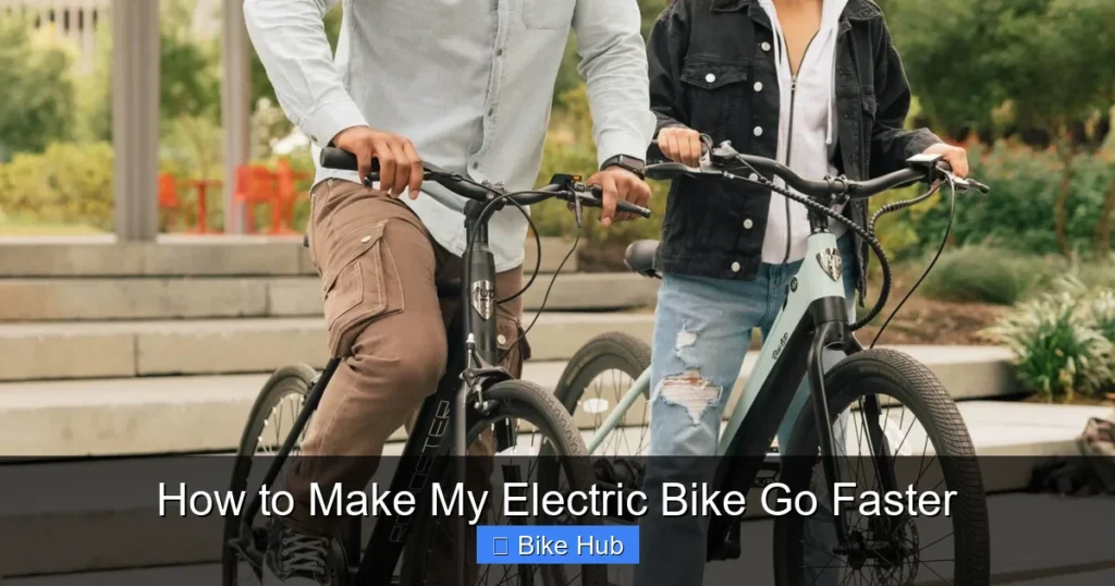 How to Make My Electric Bike Go Faster