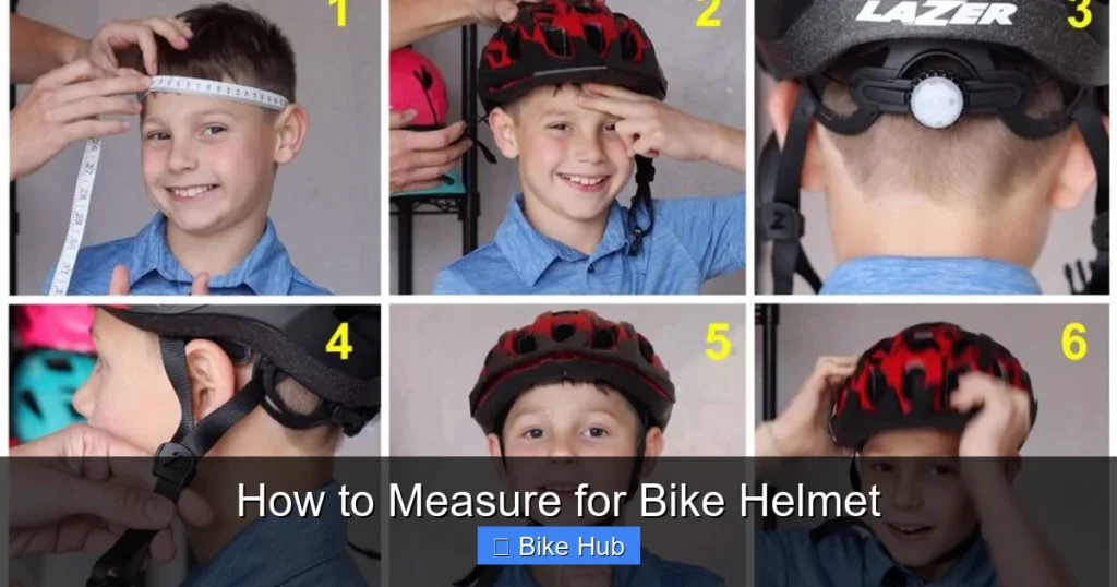 How to Measure for Bike Helmet
