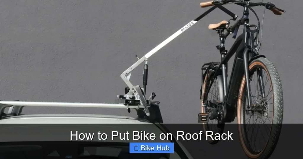 How to Put Bike on Roof Rack