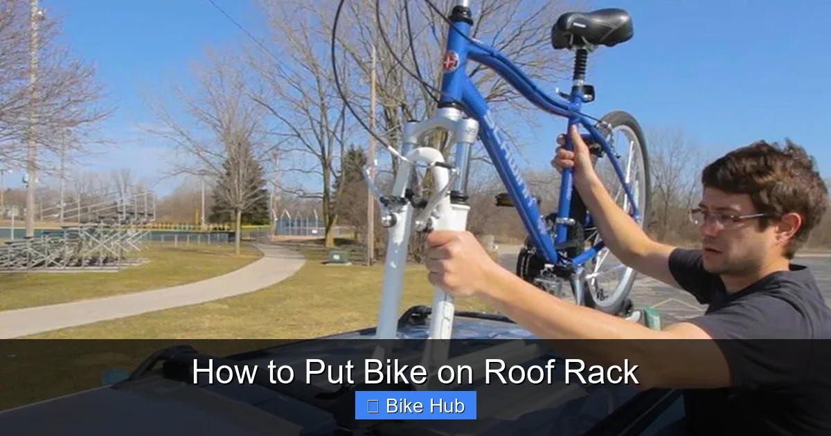 How to Put Bike on Roof Rack