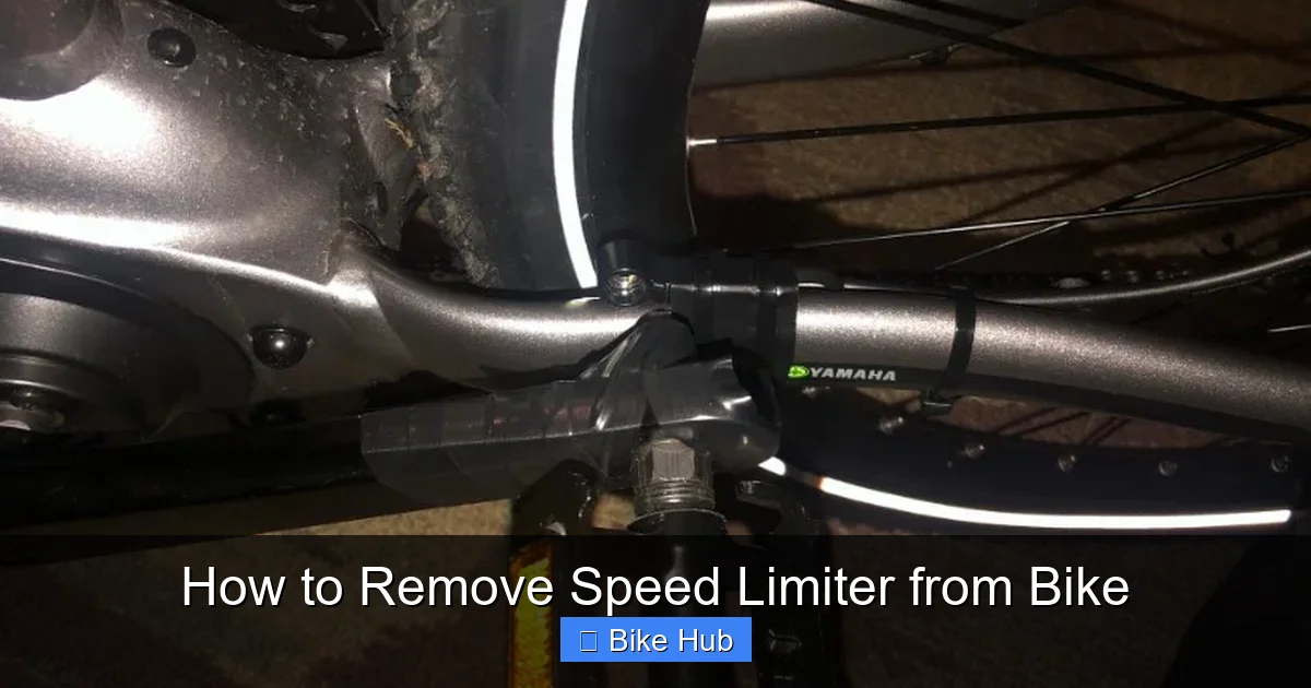 How to Remove Speed Limiter from Bike