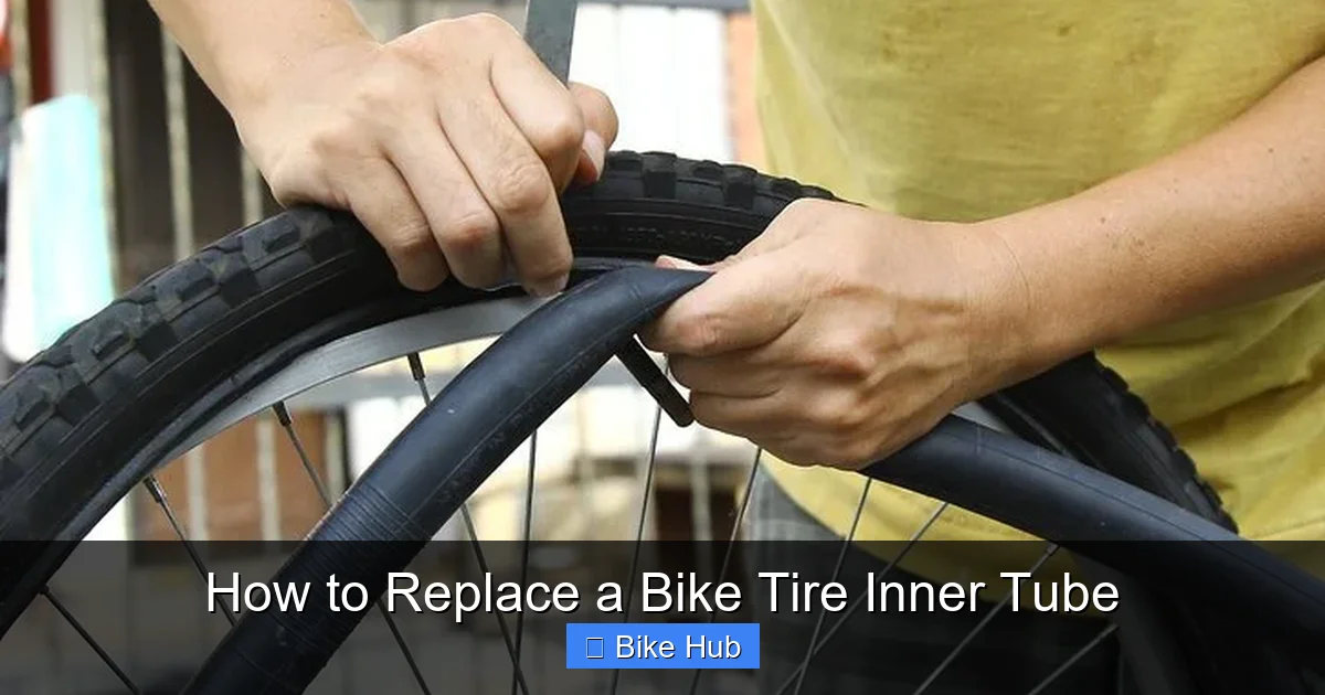 How to Replace a Bike Tire Inner Tube
