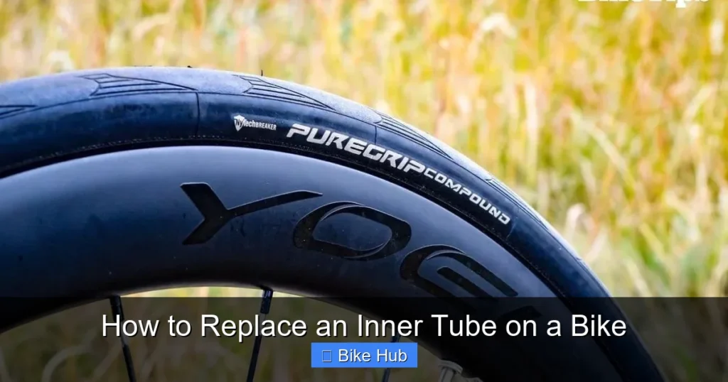 How to Replace an Inner Tube on a Bike