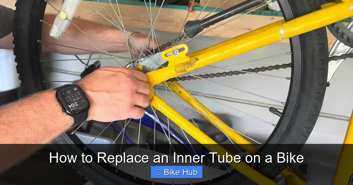 How to Replace an Inner Tube on a Bike