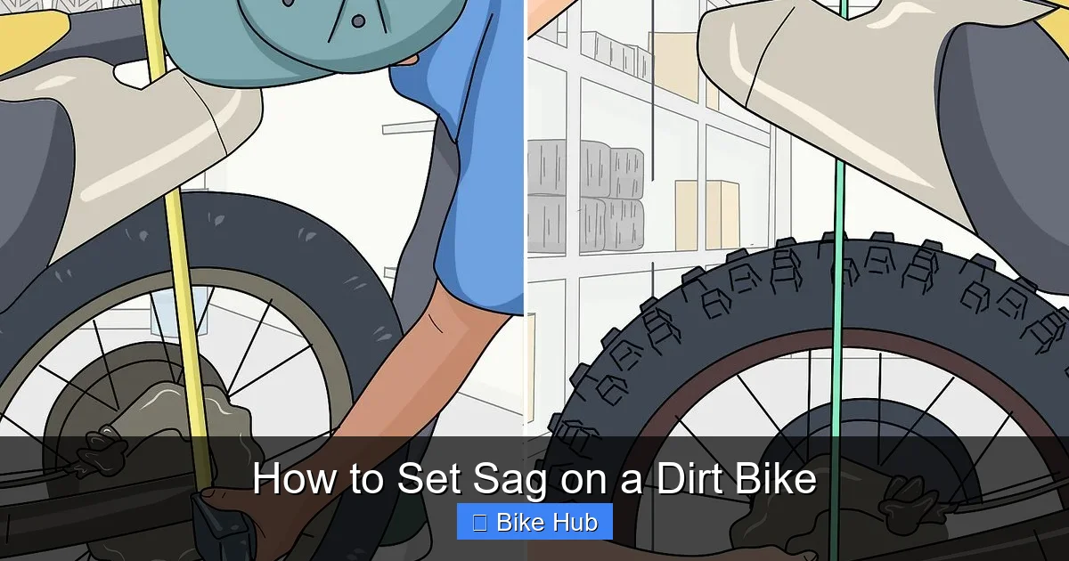 How to Set Sag on a Dirt Bike