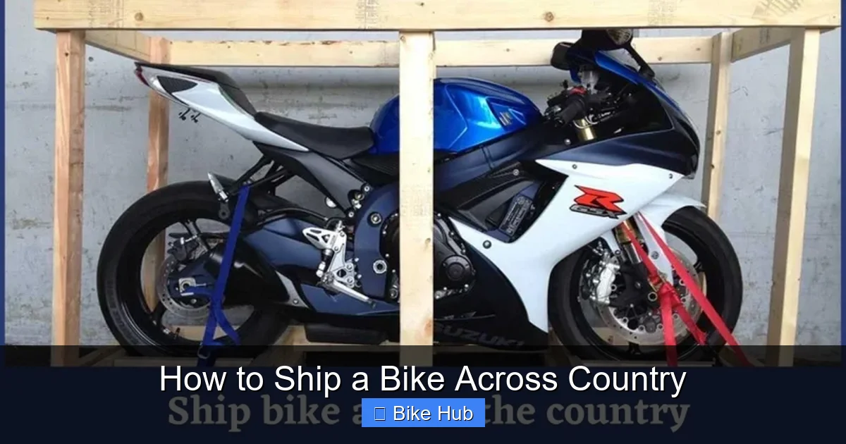 How to Ship a Bike Across Country