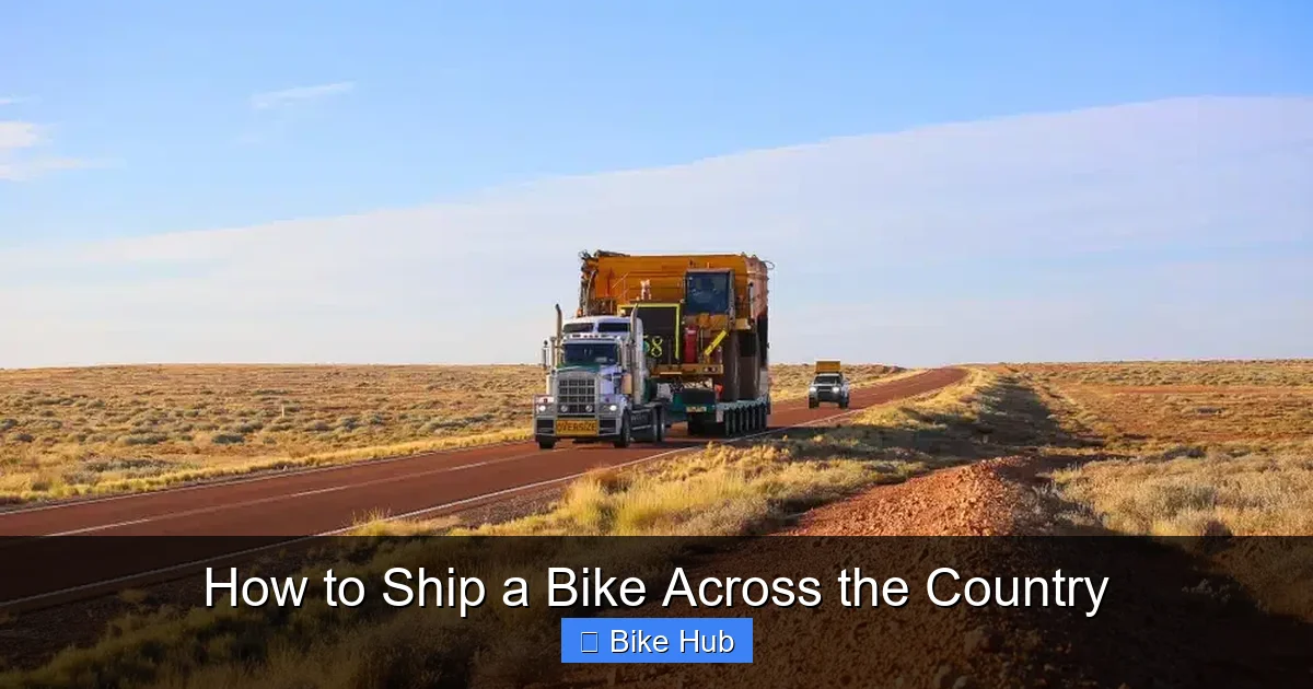 How to Ship a Bike Across the Country