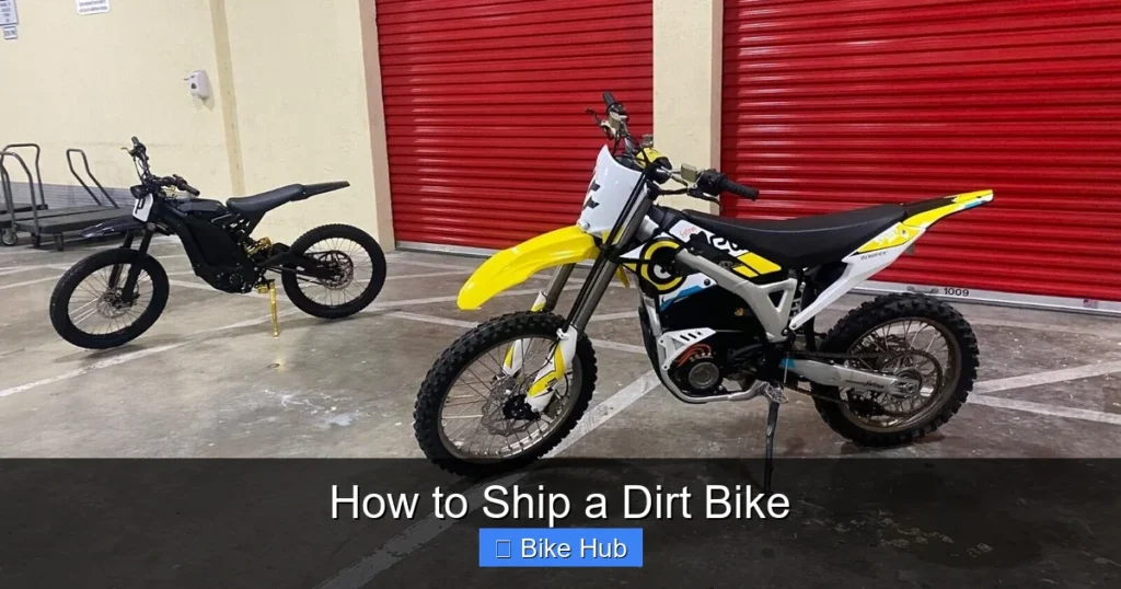 How to Ship a Dirt Bike