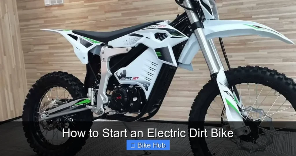 How to Start an Electric Dirt Bike