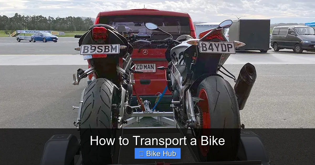 How to Transport a Bike