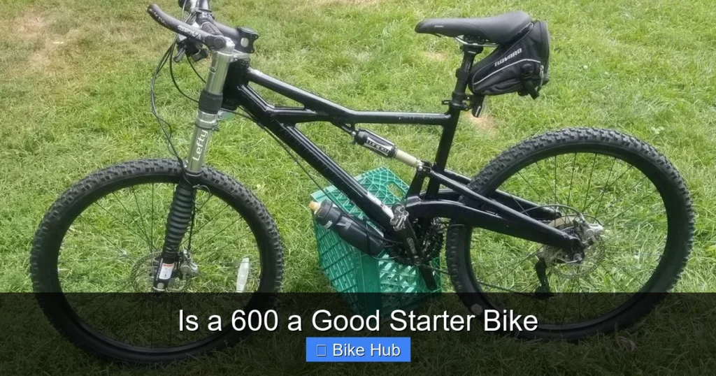 Is a 600 a Good Starter Bike