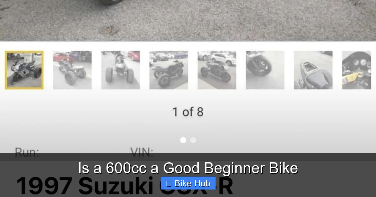 Is a 600cc a Good Beginner Bike
