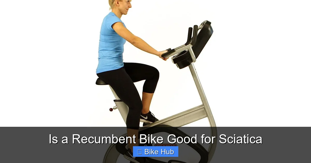 Is a Recumbent Bike Good for Sciatica