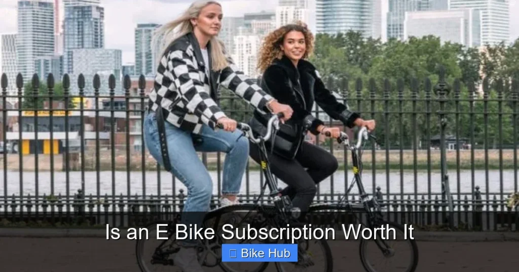 Is an E Bike Subscription Worth It