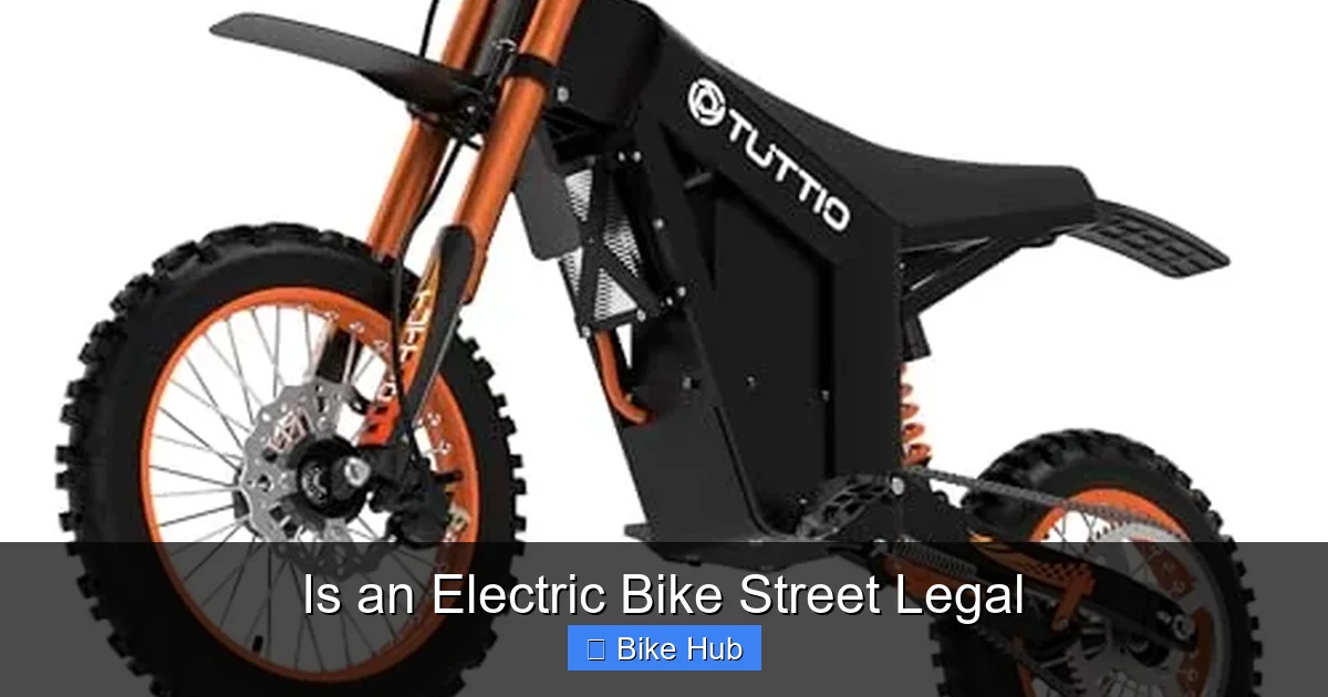 Is an Electric Bike Street Legal