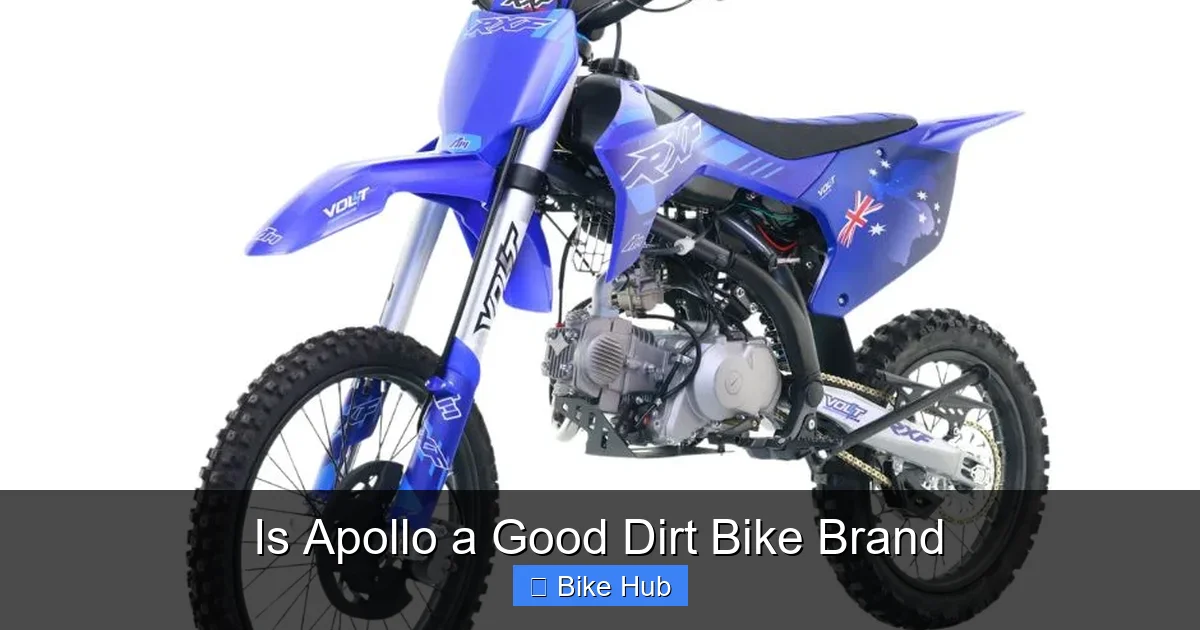 Is Apollo a Good Dirt Bike Brand
