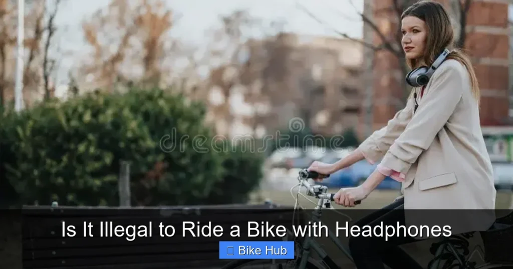 Is It Illegal to Ride a Bike with Headphones