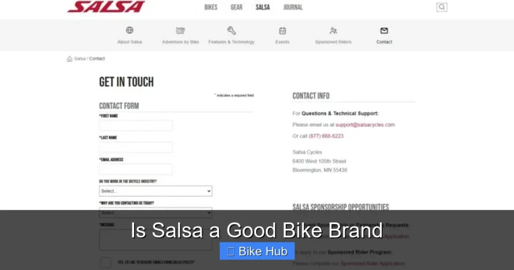 Is Salsa a Good Bike Brand