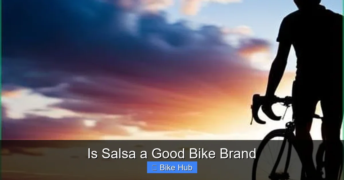 Is Salsa a Good Bike Brand