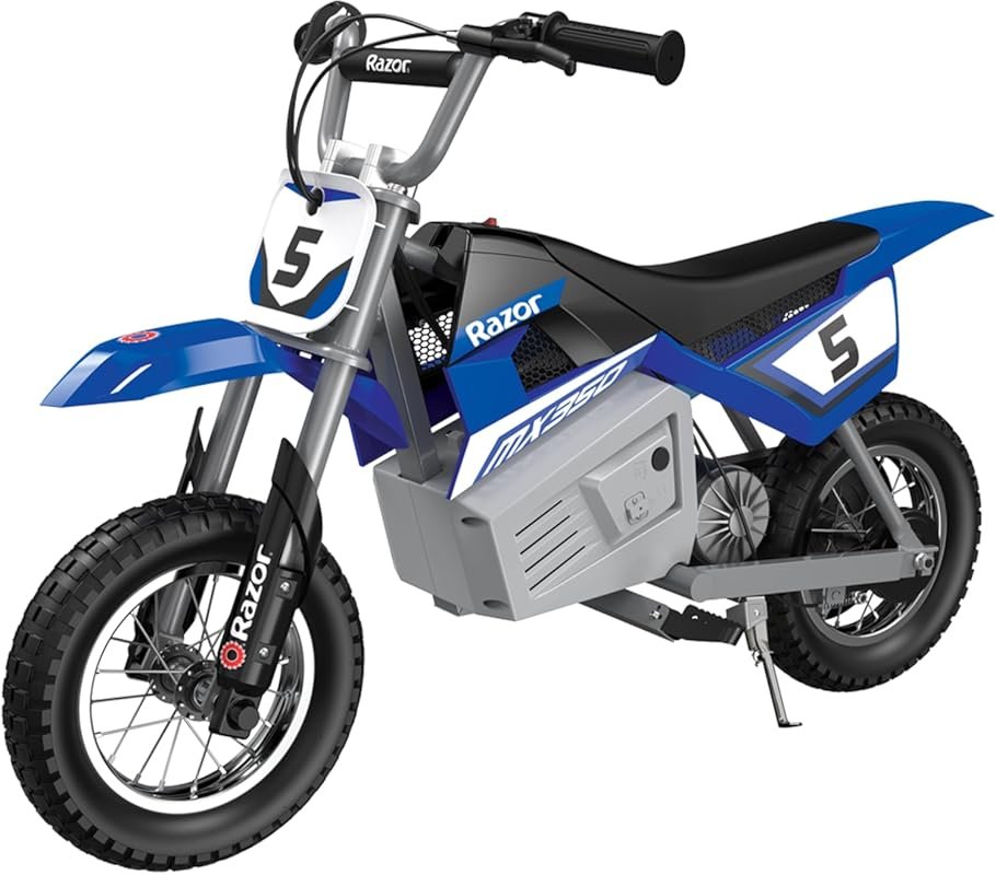 Razor MX350 Electric Dirt Rocket Bike, 24V 14 Mph, Twist-Grip Throttle