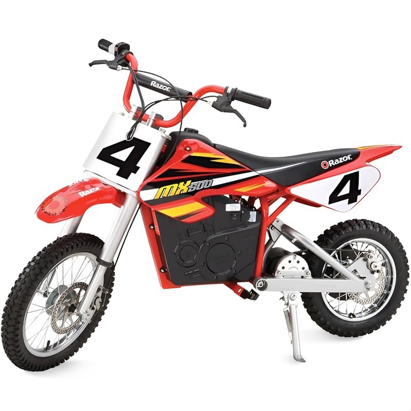 Razor MX500 Dirt Rocket Electric Bike for Teens, 36V, up to 15 mph, 40
