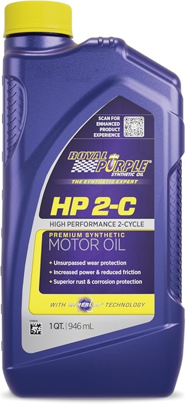 Royal Purple HP 2-C High Performance 2-Cycle Synthetic Oil – 1 Quart