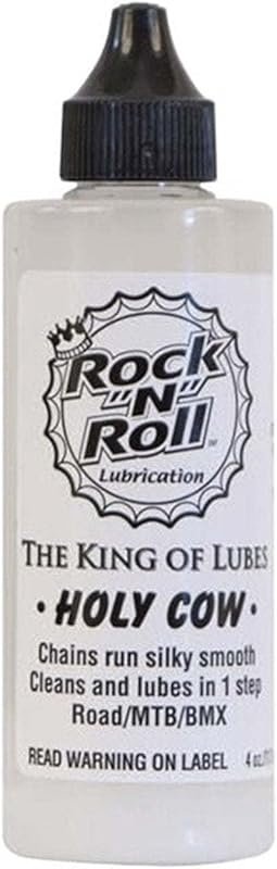 Rock-N-Roll Holy Cow Bicycle Cleaning Lube – 4oz Premium Chain Lubrica