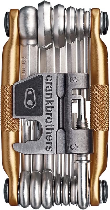 Crankbrothers M19 Multitool Gold - Essential Bicycle Repair and Mainte