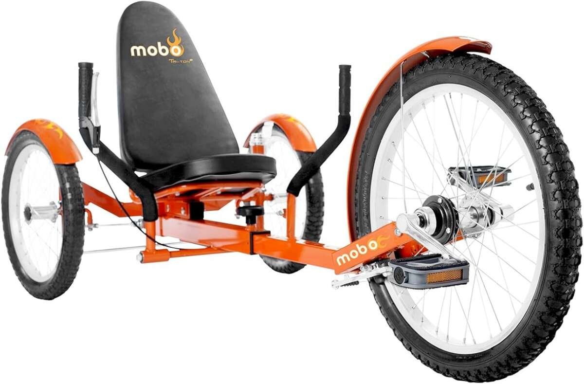 Mobo Triton Pro Adult Tricycle Beach Cruiser for Men & Women, 3-Wheel 