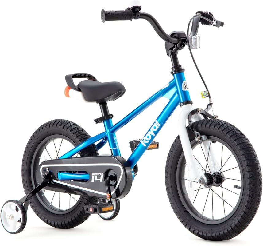 RoyalBaby Freestyle Kids Bicycle 12-18 Inch for Ages 3-10 Years