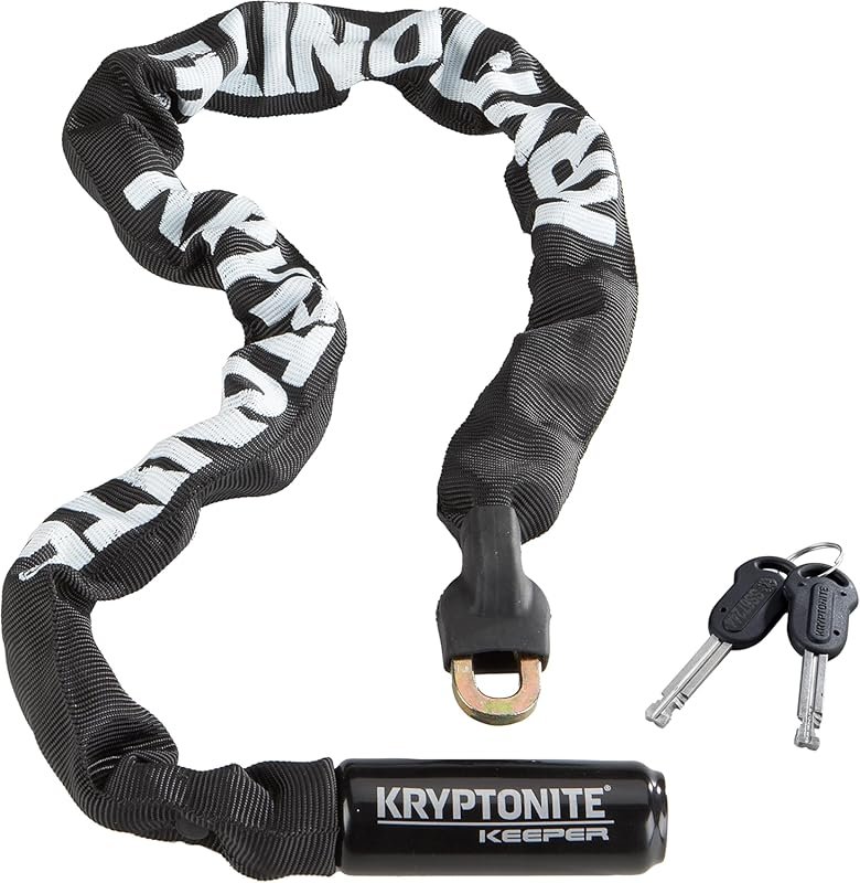 Kryptonite Keeper 785 Bike Chain Lock - 2.8 Feet Heavy Duty Anti-Theft