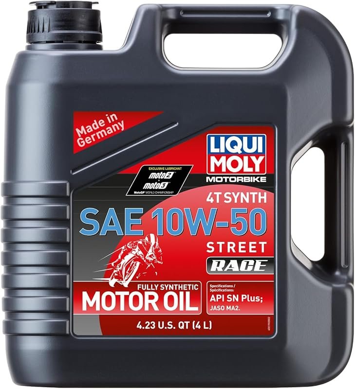 Liqui Moly Motorbike 4T Synth SAE 10W-50 Street Race – 4L